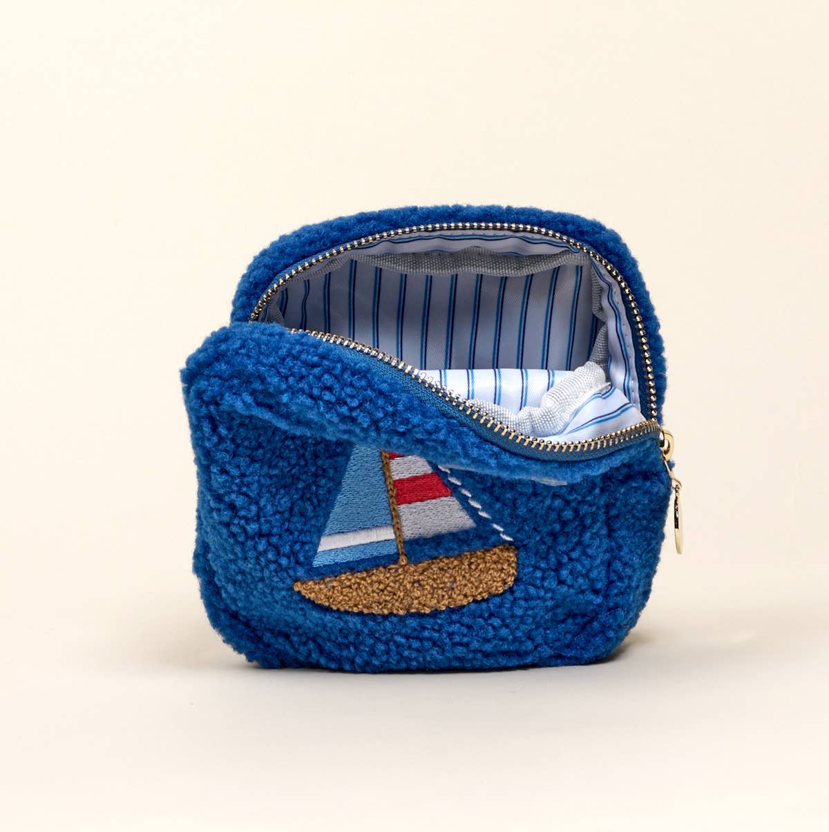 Teddy Pouch–Square Sail Boat