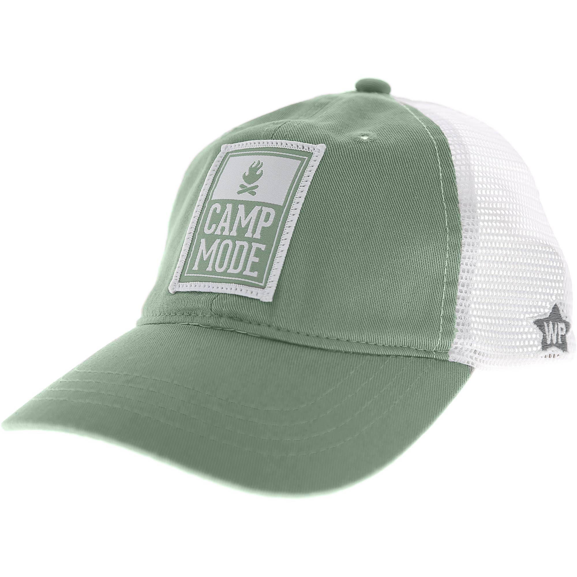 Camp Icon - Moss Green  Adjustable Mesh Hat