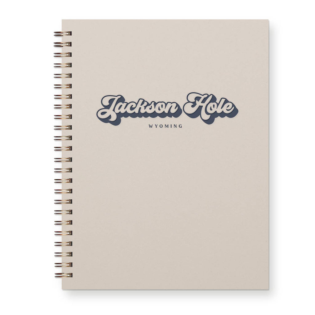 Lake Keowee Retro Script Journal: Lined Notebook: Sage Green Cover
