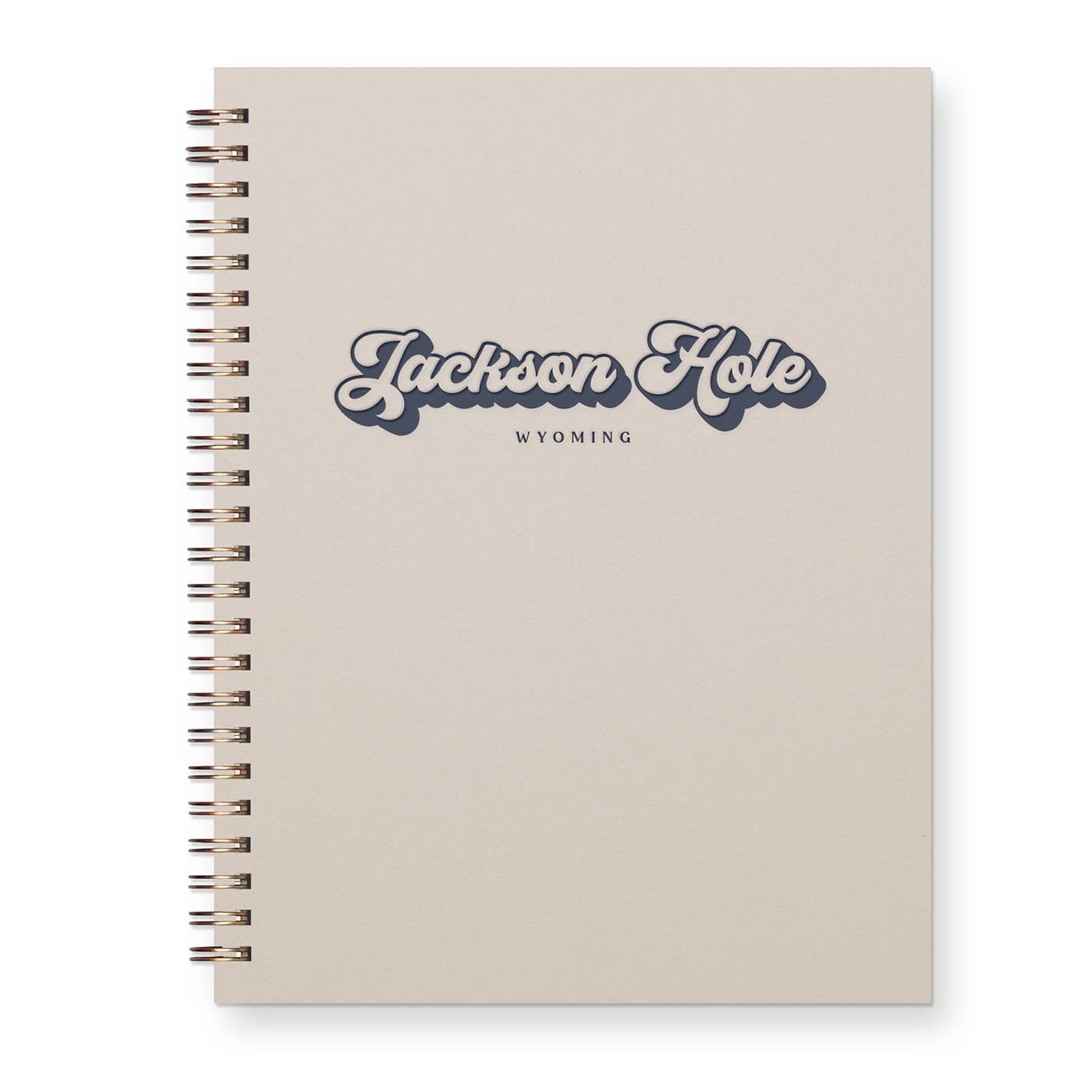Lake Keowee Retro Script Journal: Lined Notebook: Sage Green Cover
