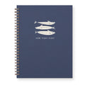 Here Fishy Fishy Journal : Lined Notebook