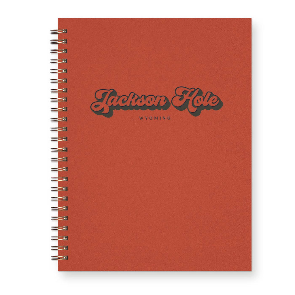 Lake Keowee Retro Script Journal: Lined Notebook: Sage Green Cover