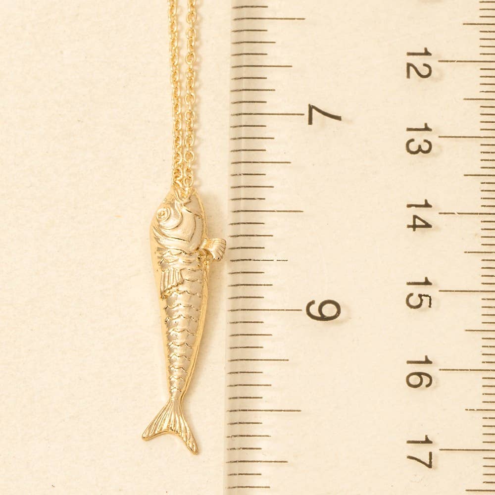 Fish Pendant Necklace
