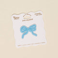 Mix & Match Iron-On Patch–Bow Blue