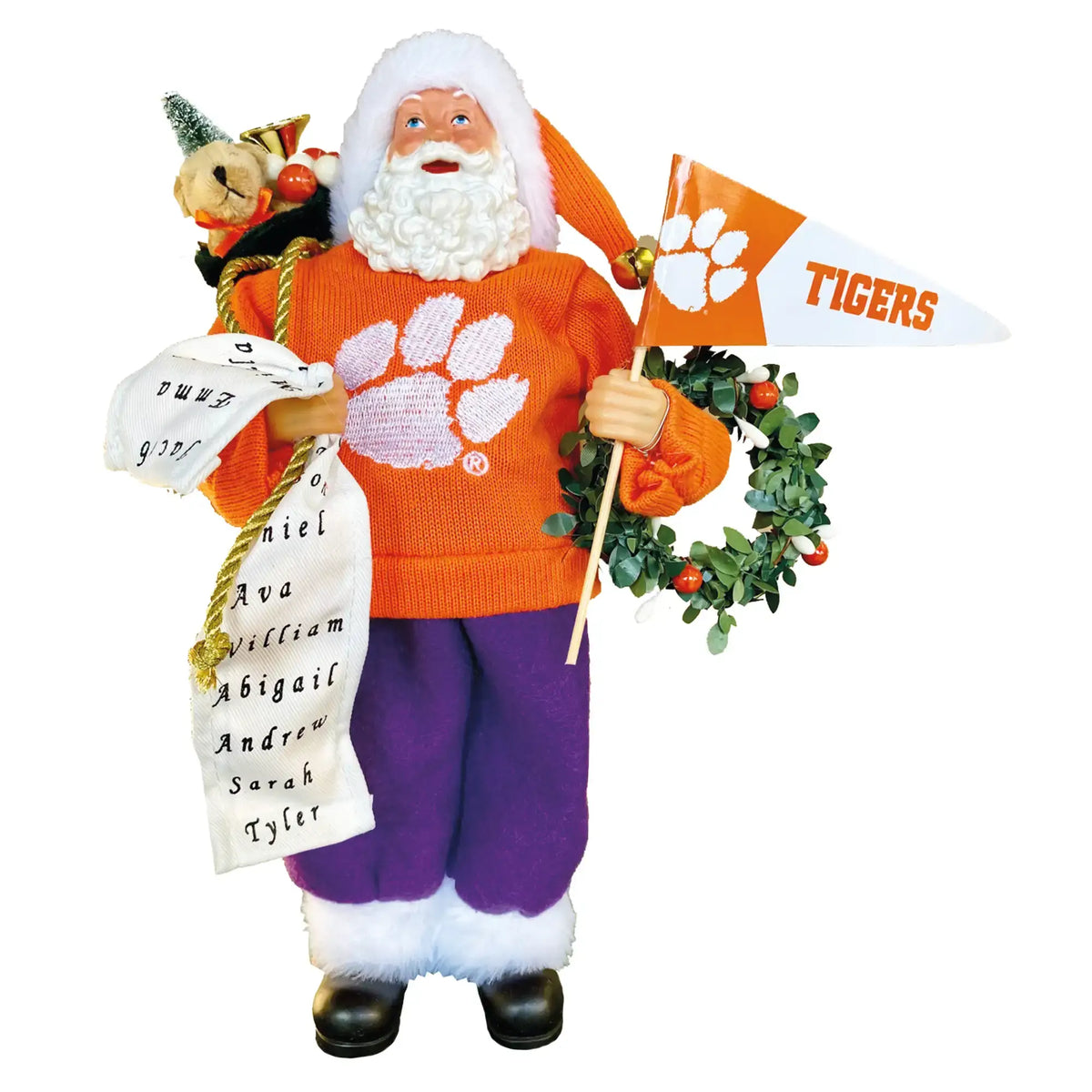 Clemson Santa