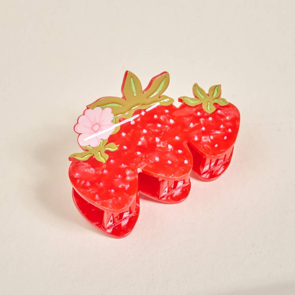 Strawberry Claw Clip