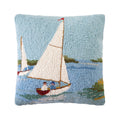 Sailboats Hook Pillow - Susan Winget