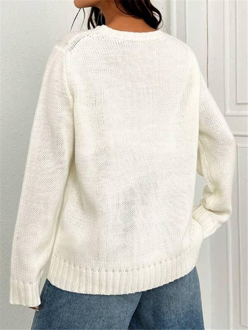 American Flag Knit Sweater