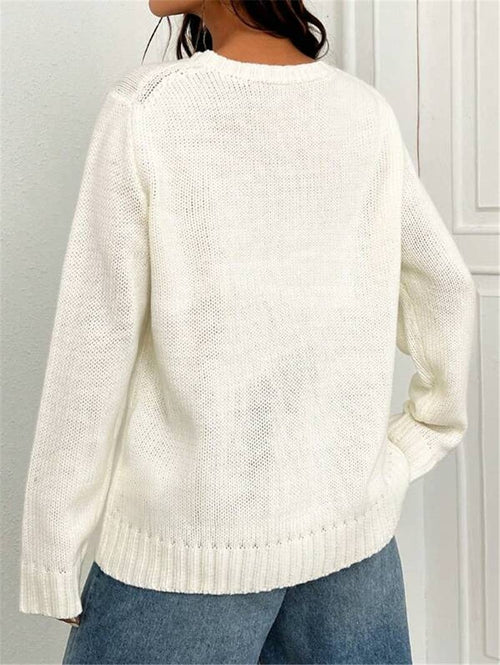 American Flag Knit Sweater