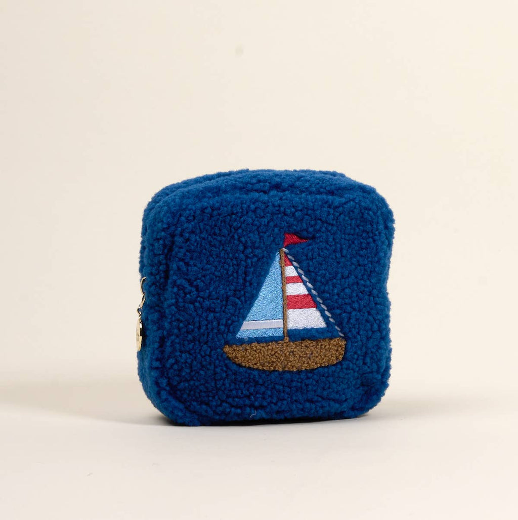 Teddy Pouch–Square Sail Boat