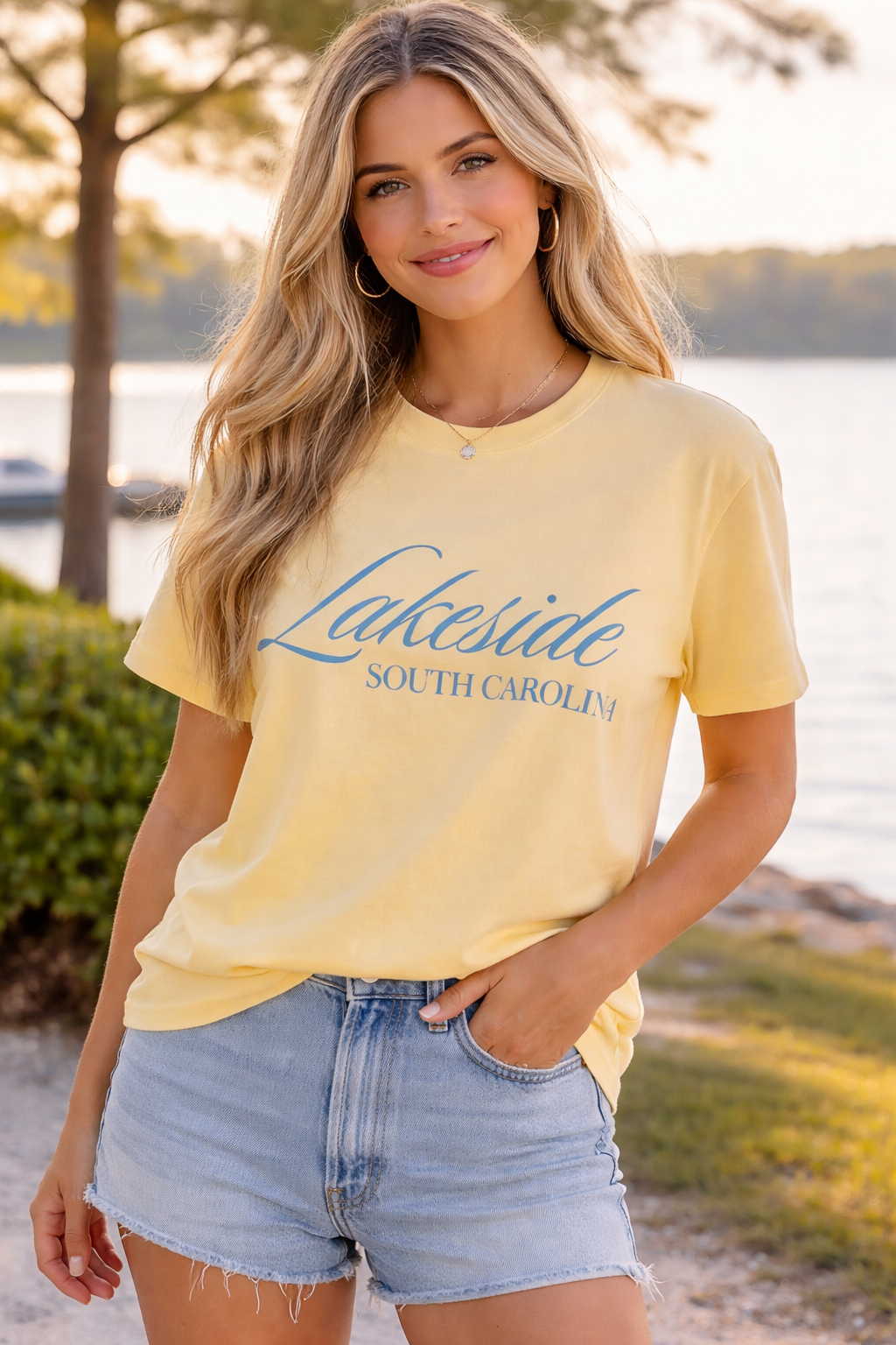 Golden Hour Lakeside Tee – SC Edition