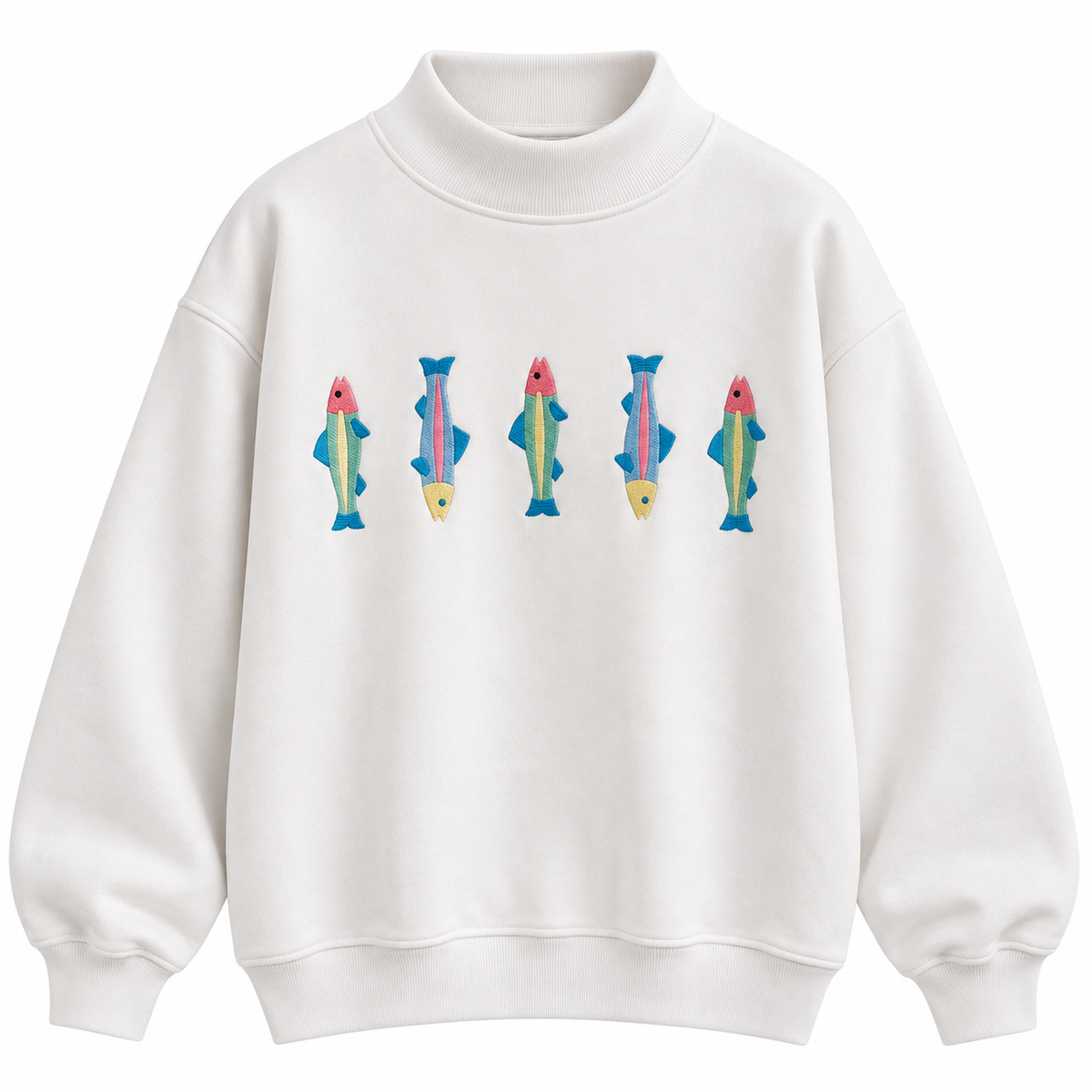 Gone Fishing Mockneck