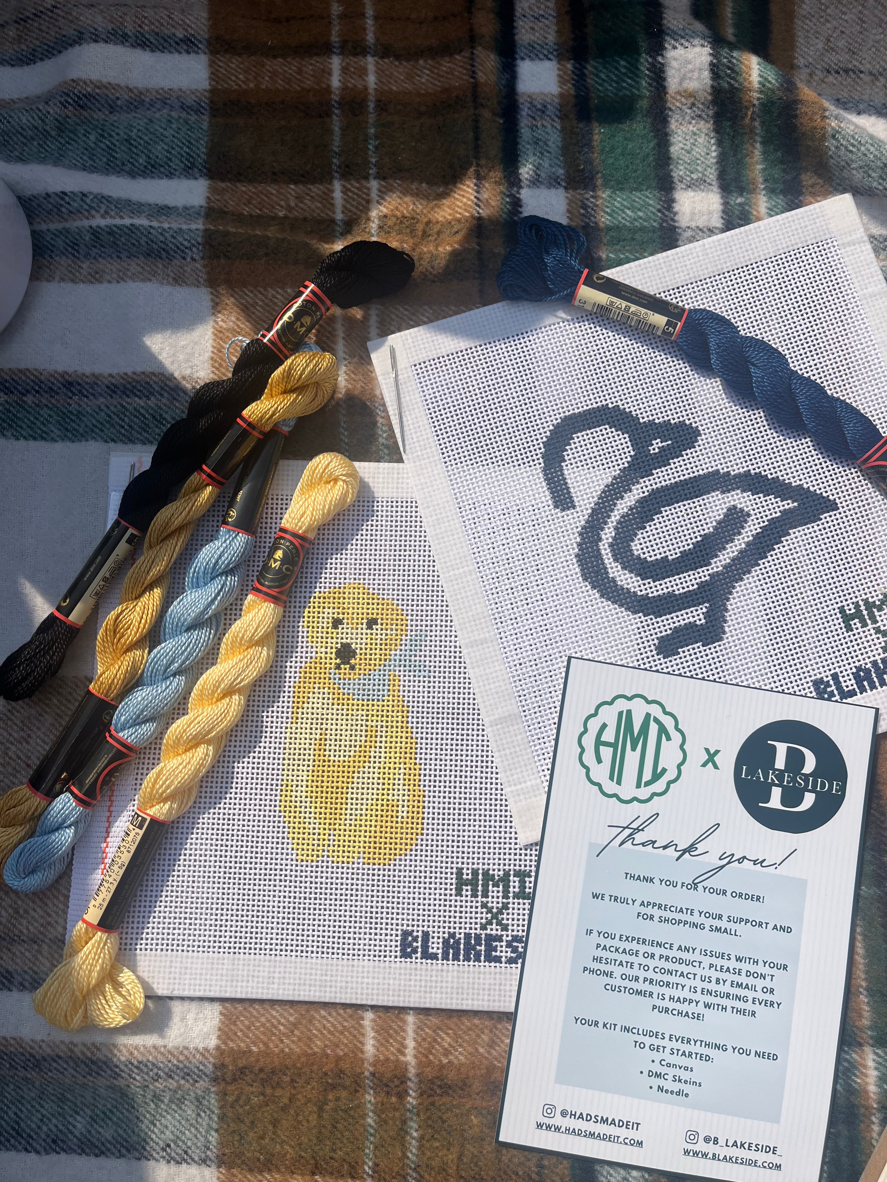 B. Lakeside Custom Needlepoint Kit