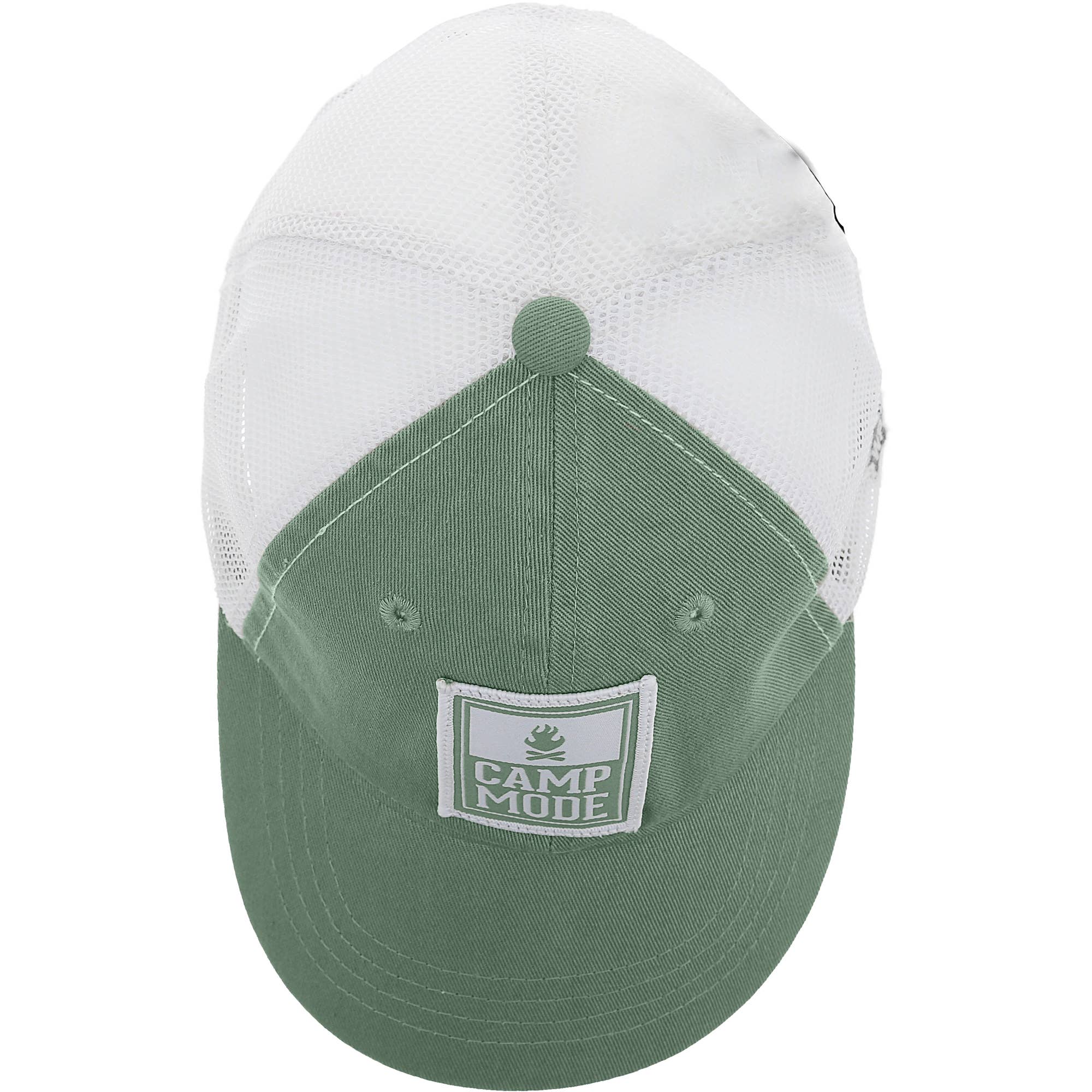 Camp Icon - Moss Green  Adjustable Mesh Hat