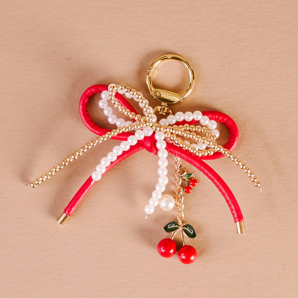 Cherry & Bows Bag Charm