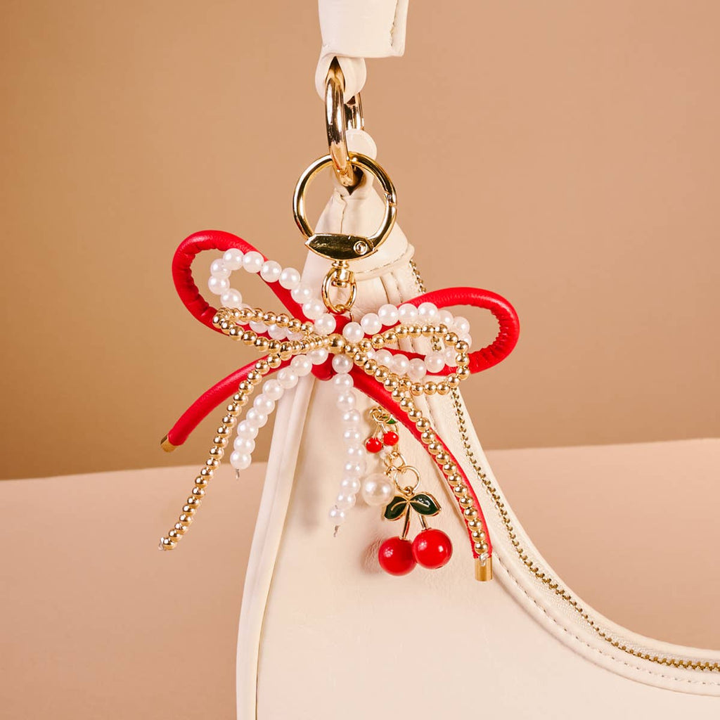 Cherry & Bows Bag Charm