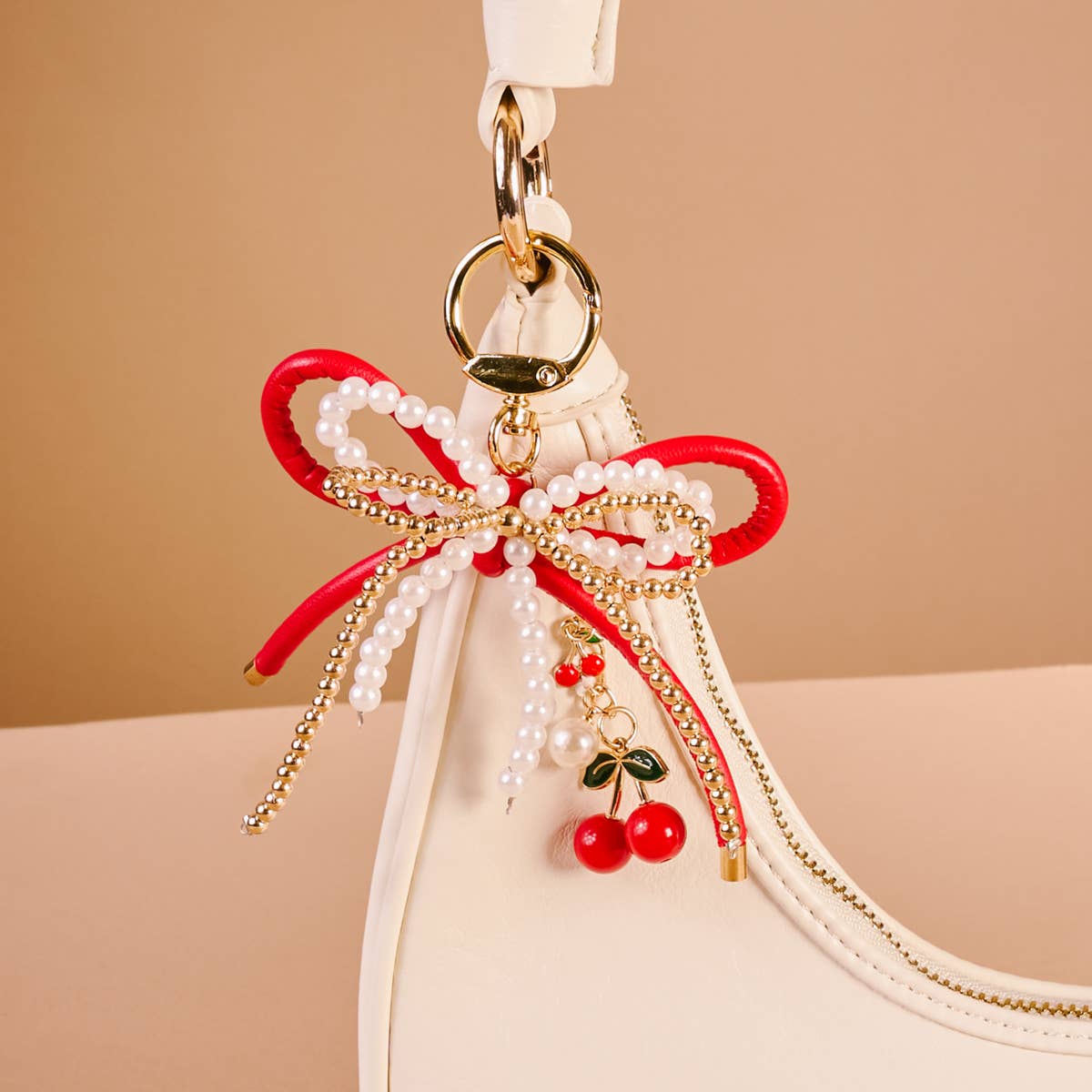 Cherry & Bows Bag Charm