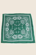 Green Paisley Bandana Scarf