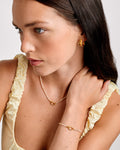 Sunstone Waterproof Gold Bracelet