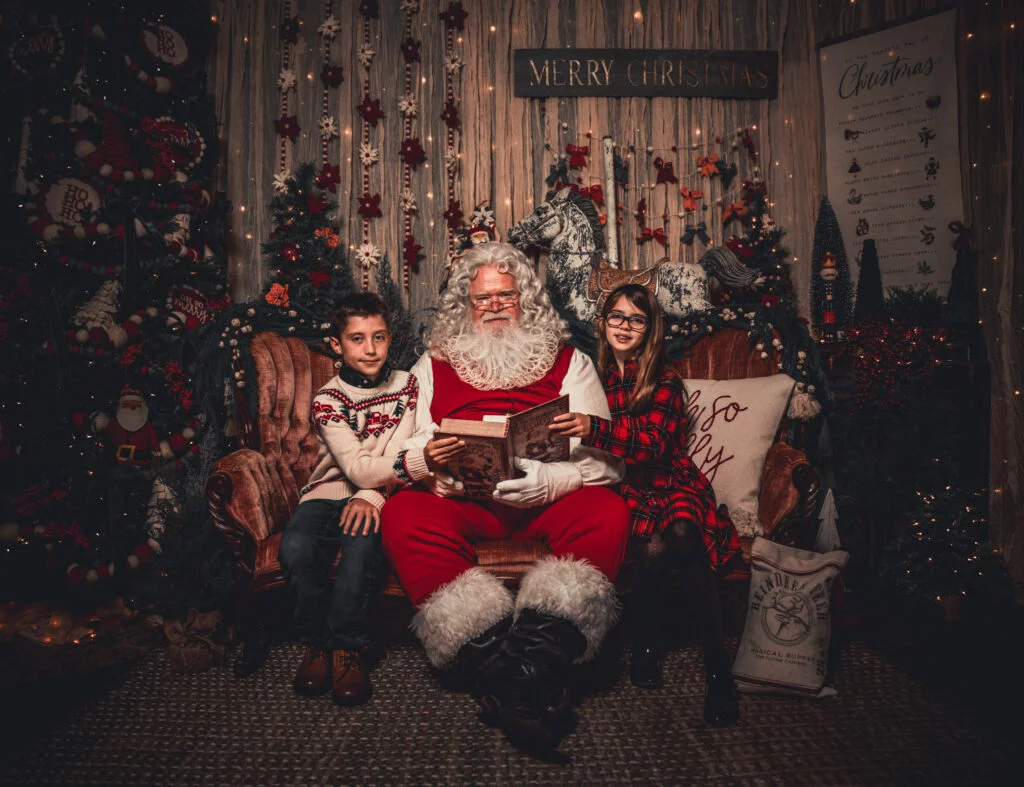Kids With Santa