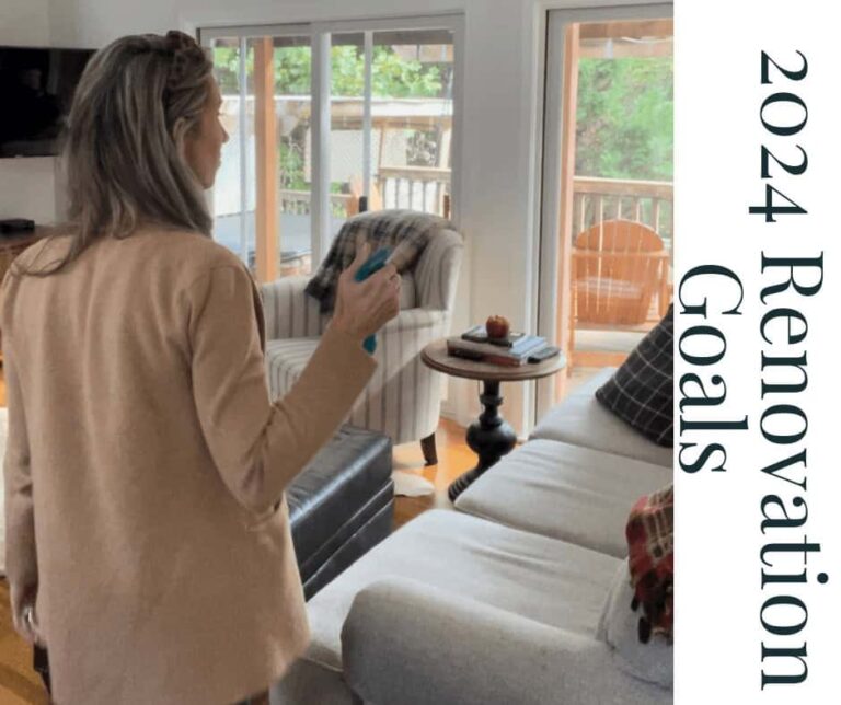 5 DIY Renovation Goals to Transform our Home in 2024