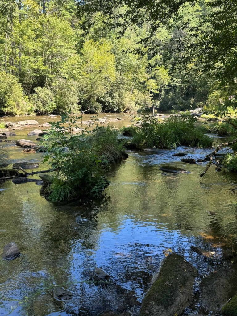 Hiking Waterfalls Near Lake Keowee